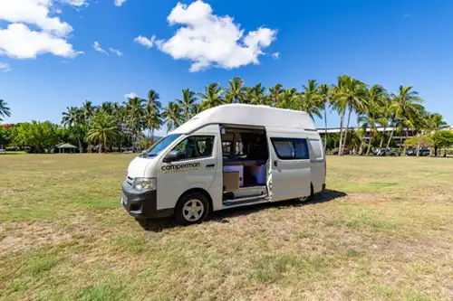 Budget 4 berth camper to rent in Townsville